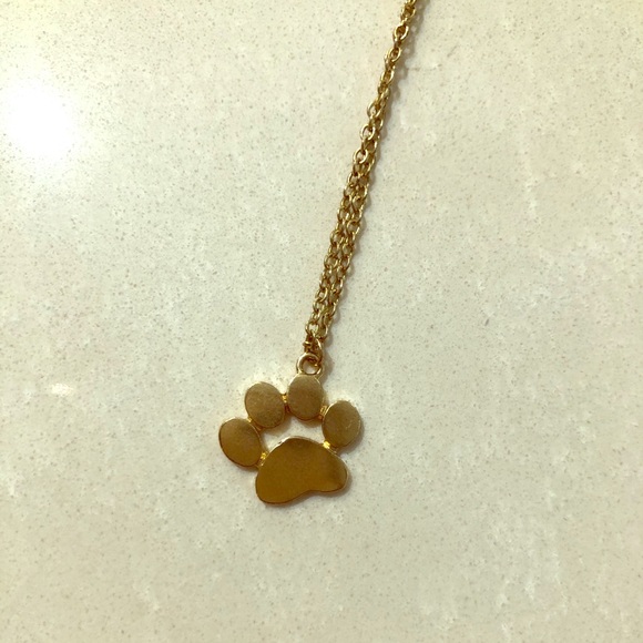 🐾free w/purchase🐾 paw print necklace
